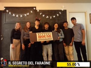 escape room mystery house torino Il segreto del faraone