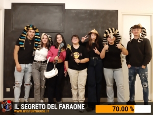 escape room mystery house torino Il segreto del faraone