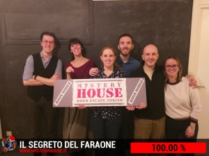 escape room mystery house torino Il segreto del faraone