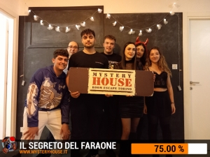 escape room mystery house torino Il segreto del faraone