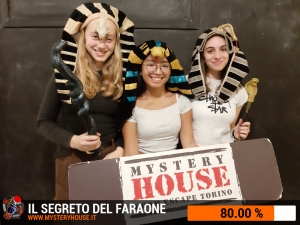 escape room mystery house torino Il segreto del faraone