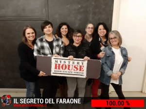 escape room mystery house torino Il segreto del faraone