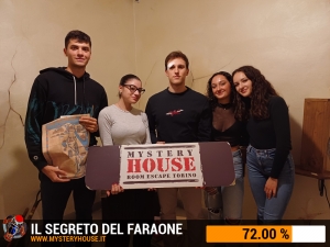 escape room mystery house torino Il segreto del faraone