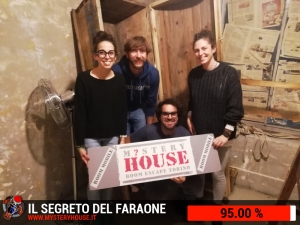 escape room mystery house torino Il segreto del faraone