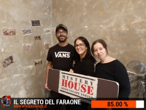 escape room mystery house torino Il segreto del faraone