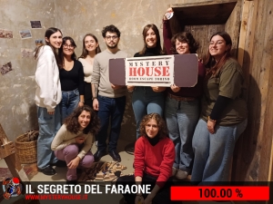 escape room mystery house torino Il segreto del faraone