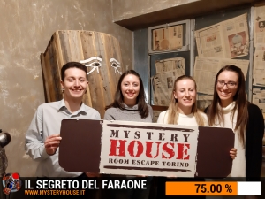 escape room mystery house torino Il segreto del faraone