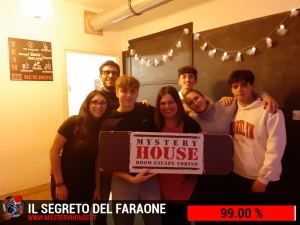 escape room mystery house torino Il segreto del faraone