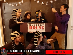 escape room mystery house torino Il segreto del faraone