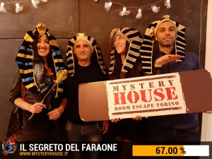 escape room mystery house torino Il segreto del faraone