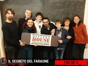 escape room mystery house torino Il segreto del faraone