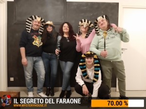 escape room mystery house torino Il segreto del faraone