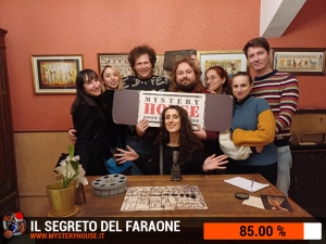 escape room mystery house torino Il segreto del faraone