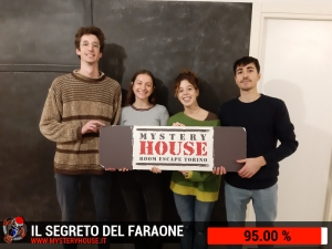 escape room mystery house torino Il segreto del faraone