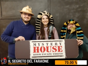 escape room mystery house torino Il segreto del faraone