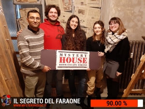 escape room mystery house torino Il segreto del faraone