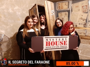 escape room mystery house torino Il segreto del faraone