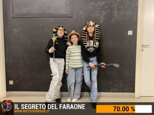 escape room mystery house torino Il segreto del faraone