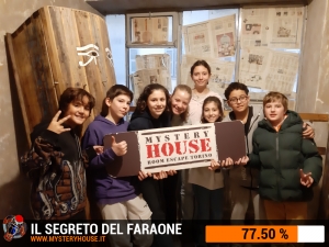 escape room mystery house torino Il segreto del faraone