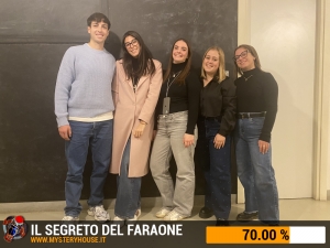 escape room mystery house torino Il segreto del faraone