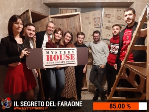 escape room mystery house torino Il segreto del faraone