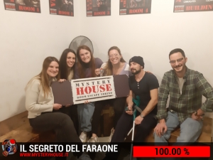 escape room mystery house torino Il segreto del faraone