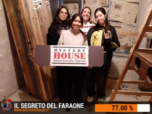 escape room mystery house torino Il segreto del faraone