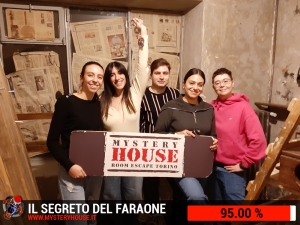 escape room mystery house torino Il segreto del faraone