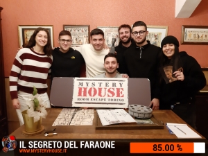 escape room mystery house torino Il segreto del faraone