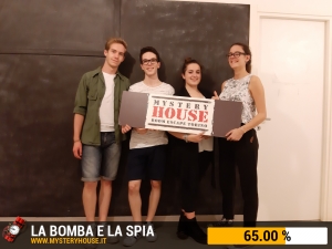 escape room mystery house torino La Bomba e la Spia