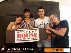 escape room mystery house torino La Bomba e la Spia