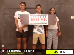 escape room mystery house torino La Bomba e la Spia