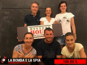 escape room mystery house torino La Bomba e la Spia