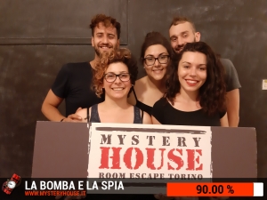 escape room mystery house torino La Bomba e la Spia