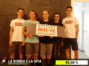 escape room mystery house torino La Bomba e la Spia