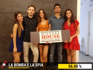 escape room mystery house torino La Bomba e la Spia