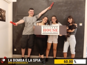 escape room mystery house torino La Bomba e la Spia