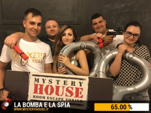 escape room mystery house torino La Bomba e la Spia