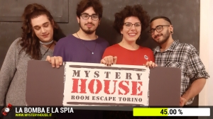 escape room mystery house torino La Bomba e la Spia