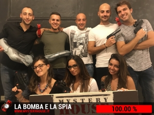 escape room mystery house torino La Bomba e la Spia