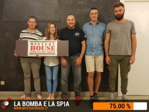 escape room mystery house torino La Bomba e la Spia