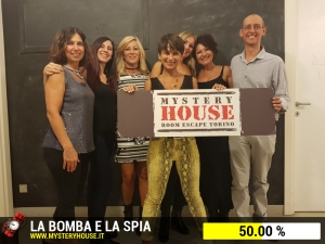 escape room mystery house torino La Bomba e la Spia