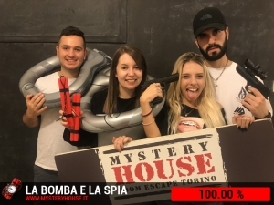 escape room mystery house torino La Bomba e la Spia