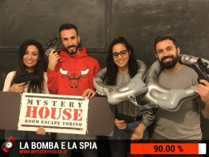 escape room mystery house torino La Bomba e la Spia