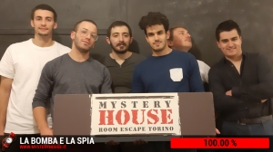 escape room mystery house torino La Bomba e la Spia