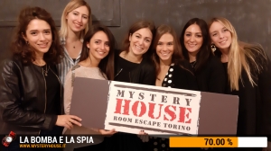 escape room mystery house torino La Bomba e la Spia