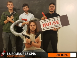 escape room mystery house torino La Bomba e la Spia