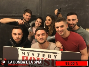 escape room mystery house torino La Bomba e la Spia