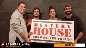 escape room mystery house torino La Bomba e la Spia