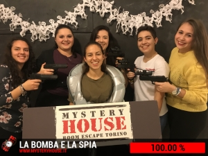 escape room mystery house torino La Bomba e la Spia